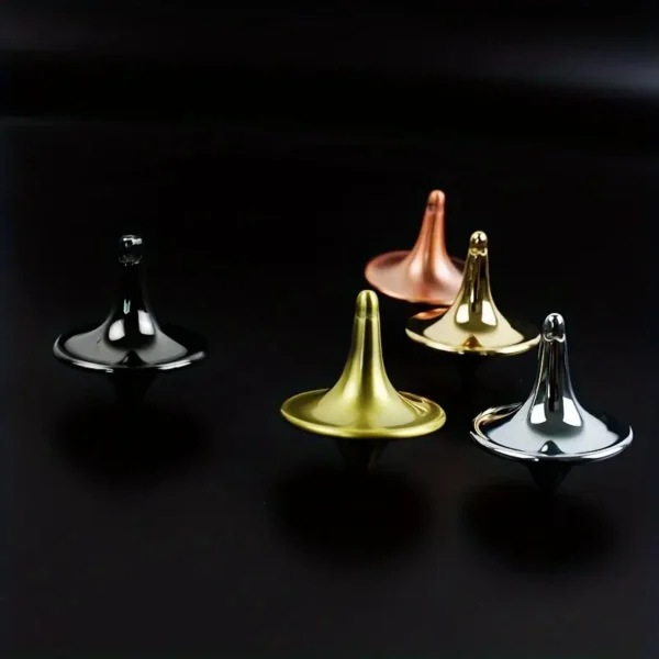Movie Totem Metal Gyro Silvery Hand Spinning Top Fingertips Small Cyclone Gyroscope Antistress Fidget Toys